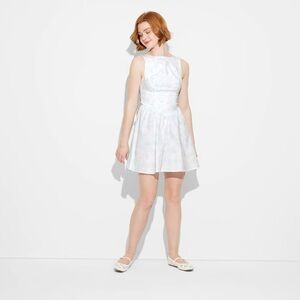 D236 NWT Wild Fable Women's Bow Back Mini A-Line Dress - Size: Medium